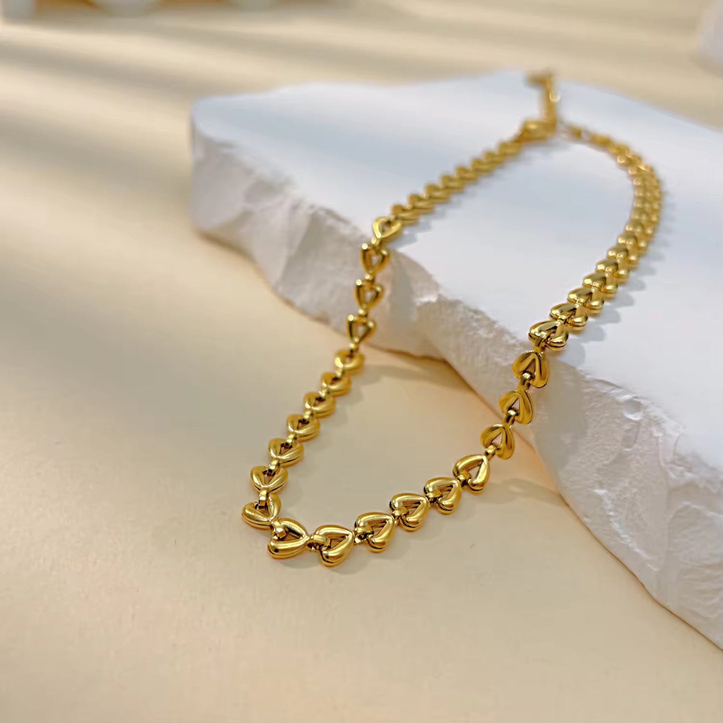 Heartlink anklet