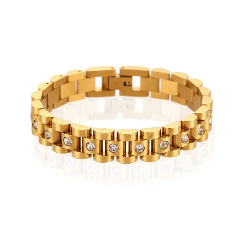 Gold Matrix Bracelet