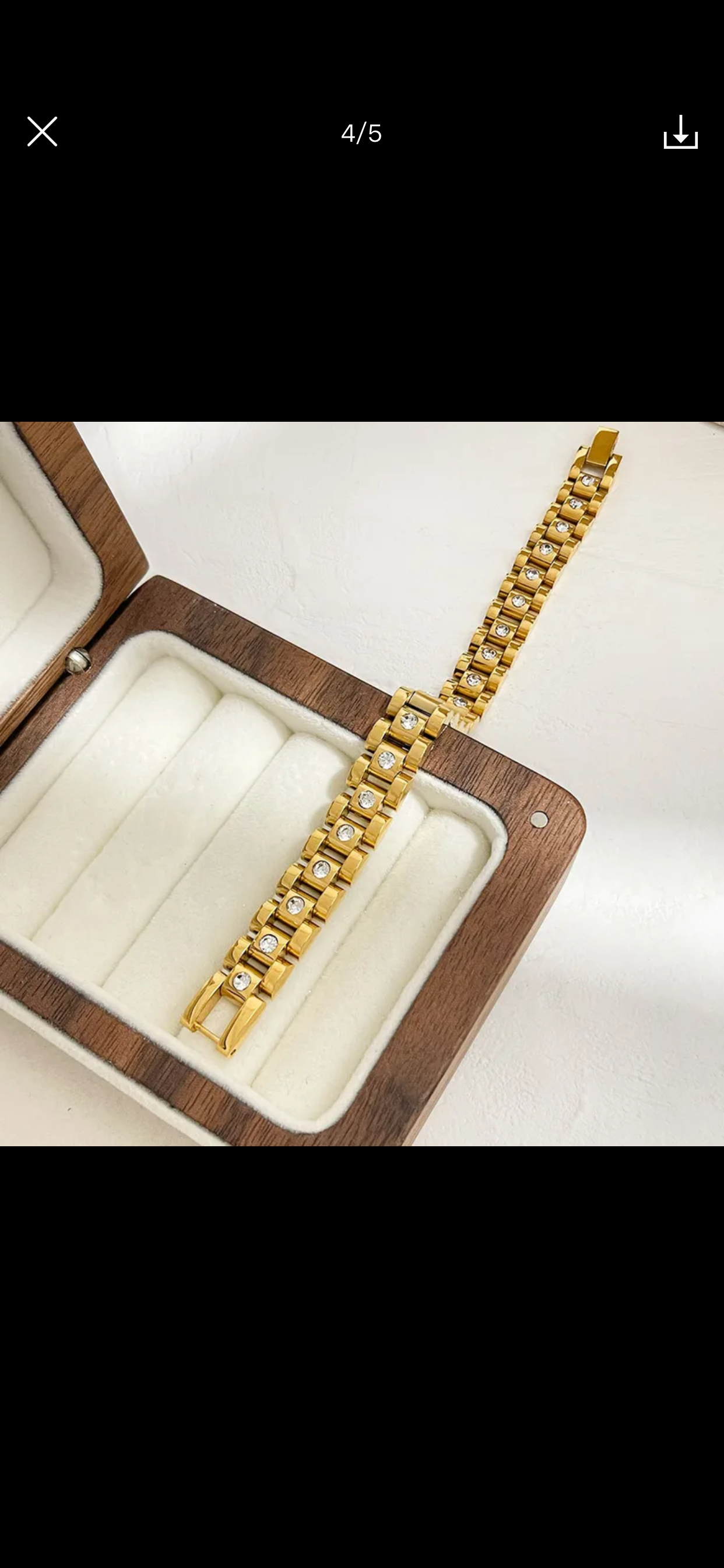 Gold Matrix Bracelet
