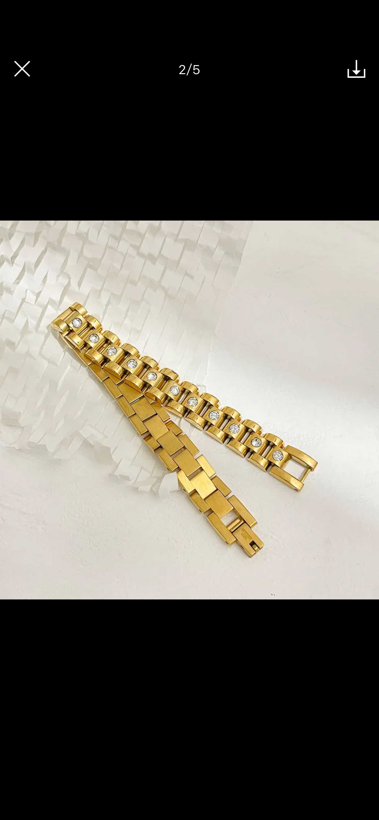 Gold Matrix Bracelet