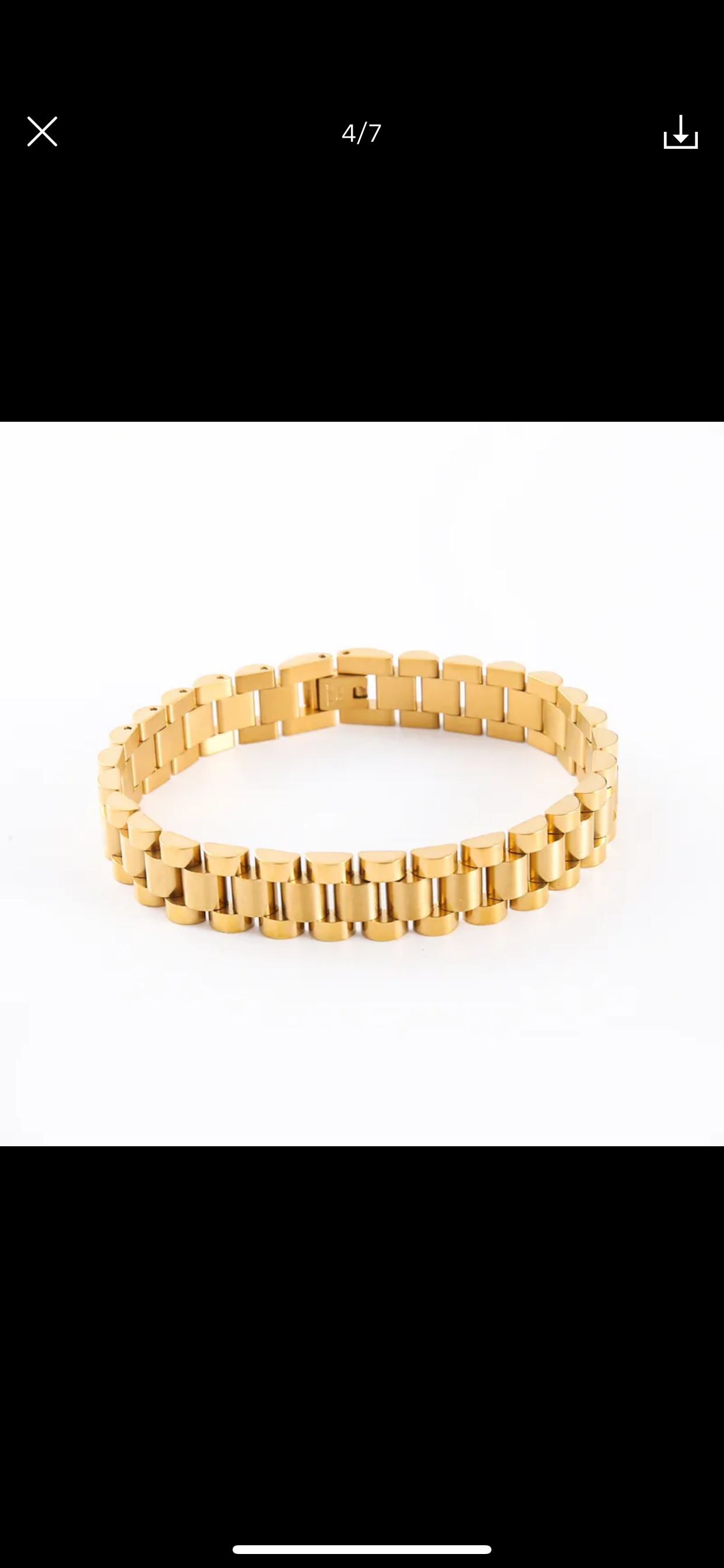 Gold Link Strap