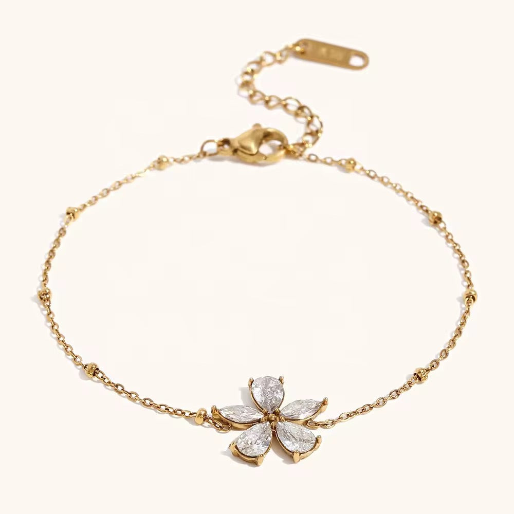 Sunflower Charm Bracelet