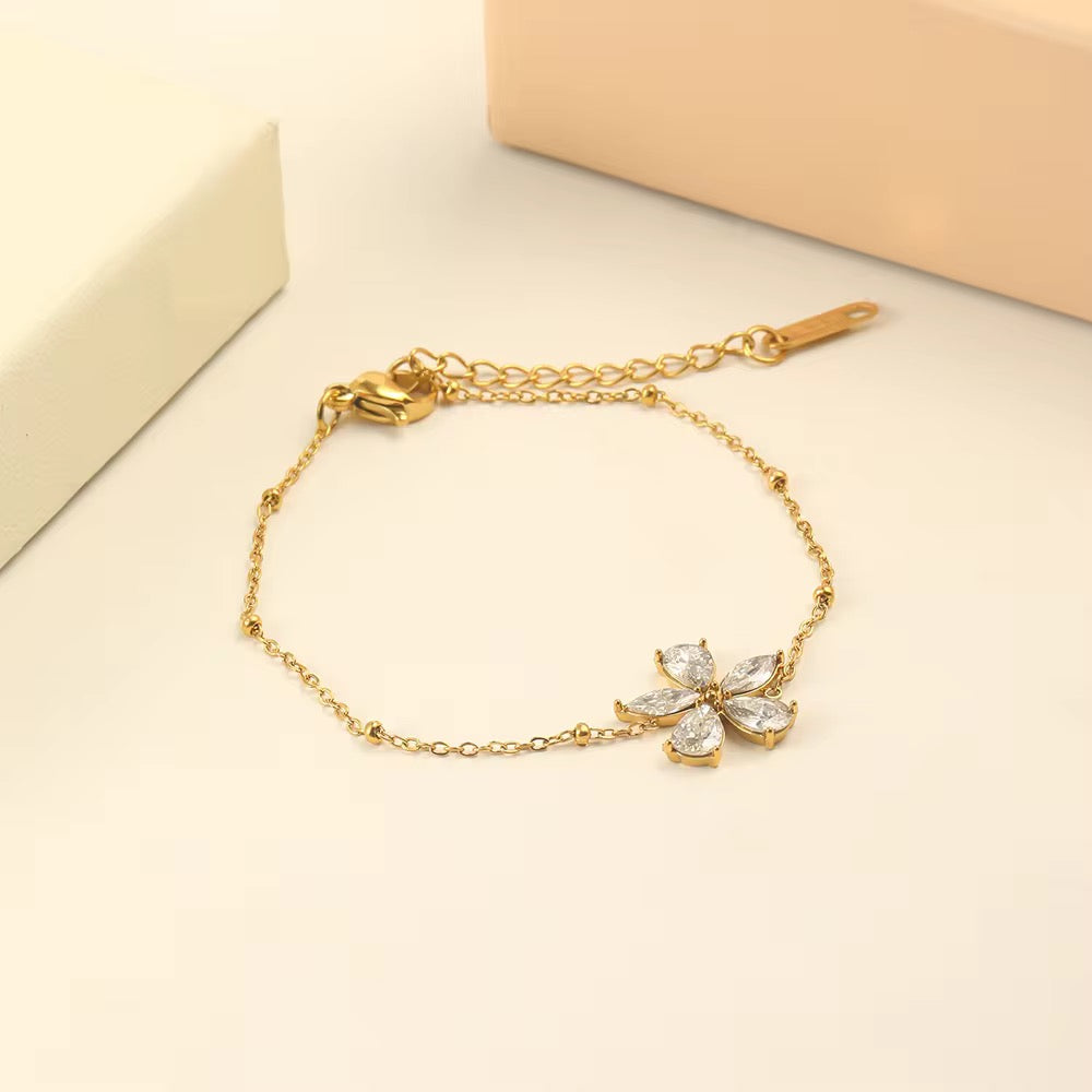 Sunflower Charm Bracelet