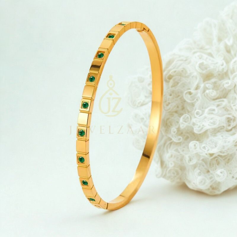 Cubic Crystal Bangles