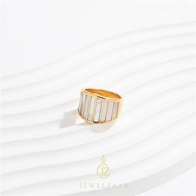 Inlay Shell Ring