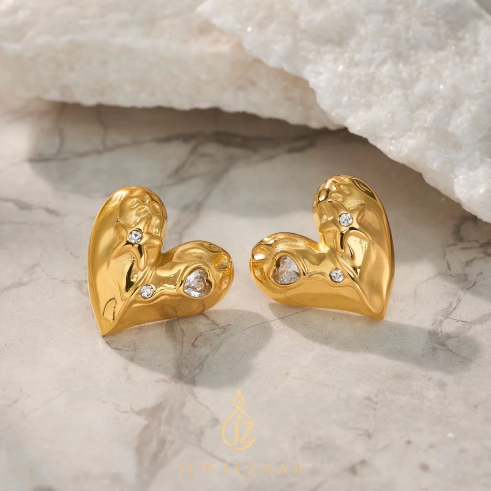 Sweet Heart Ear Studs