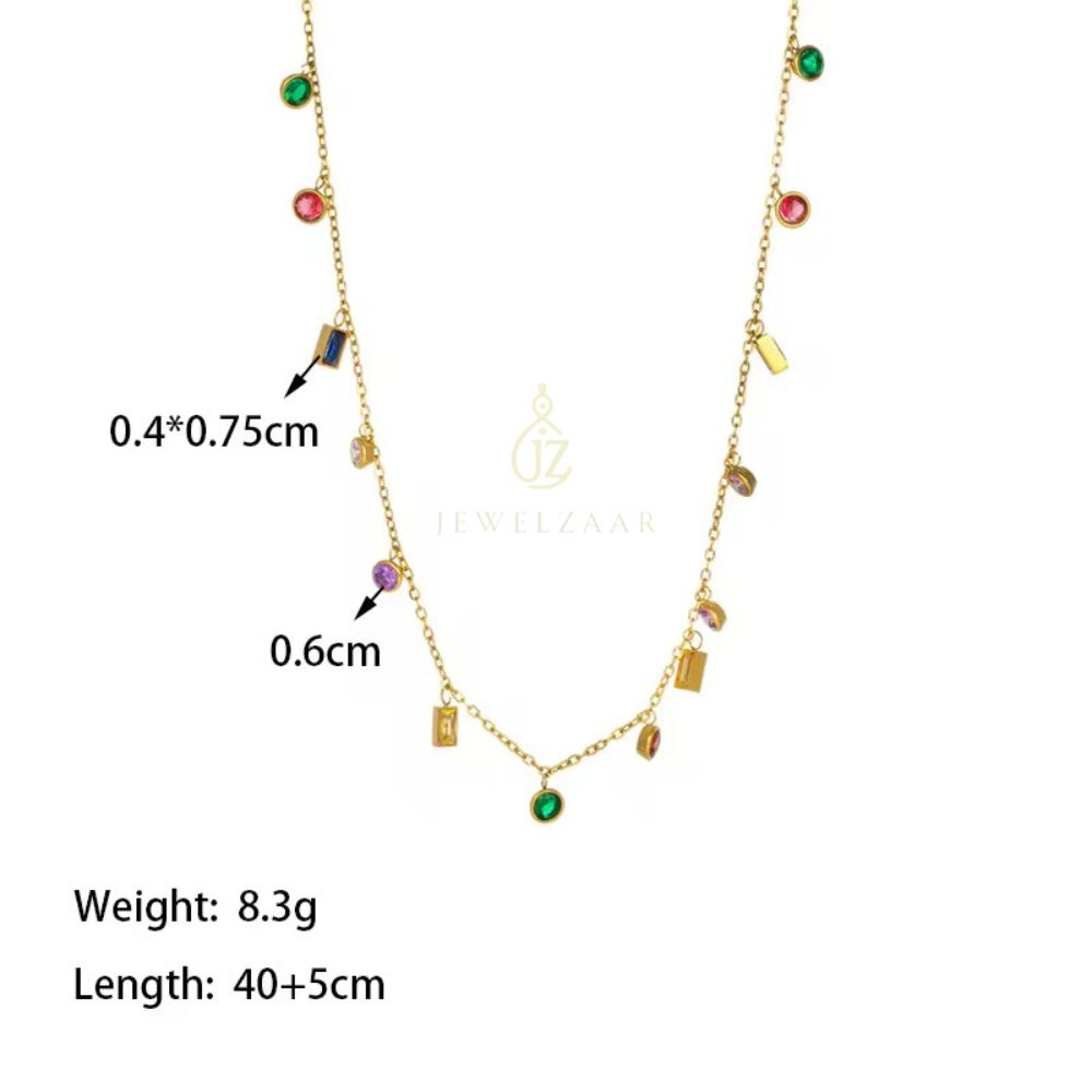 Multi Colour Neclace