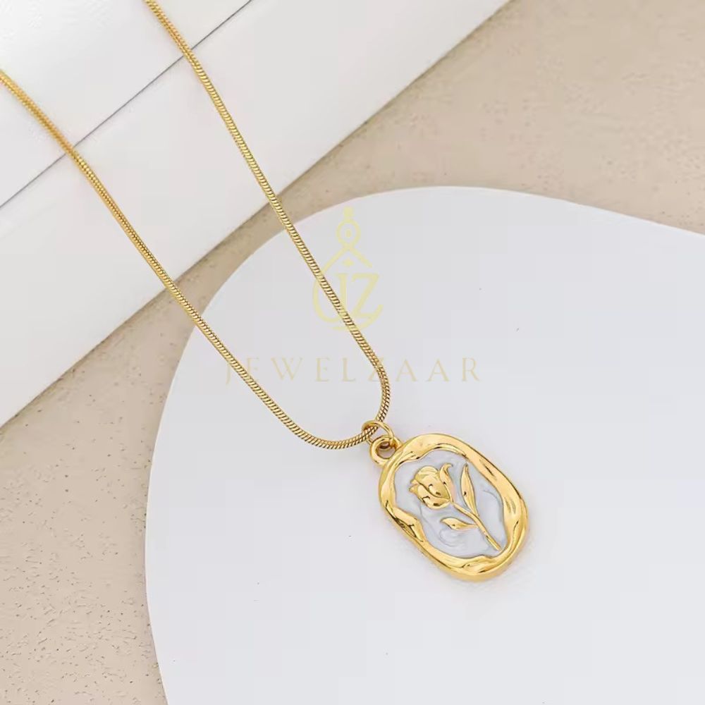 Tulip Pendant With Chain