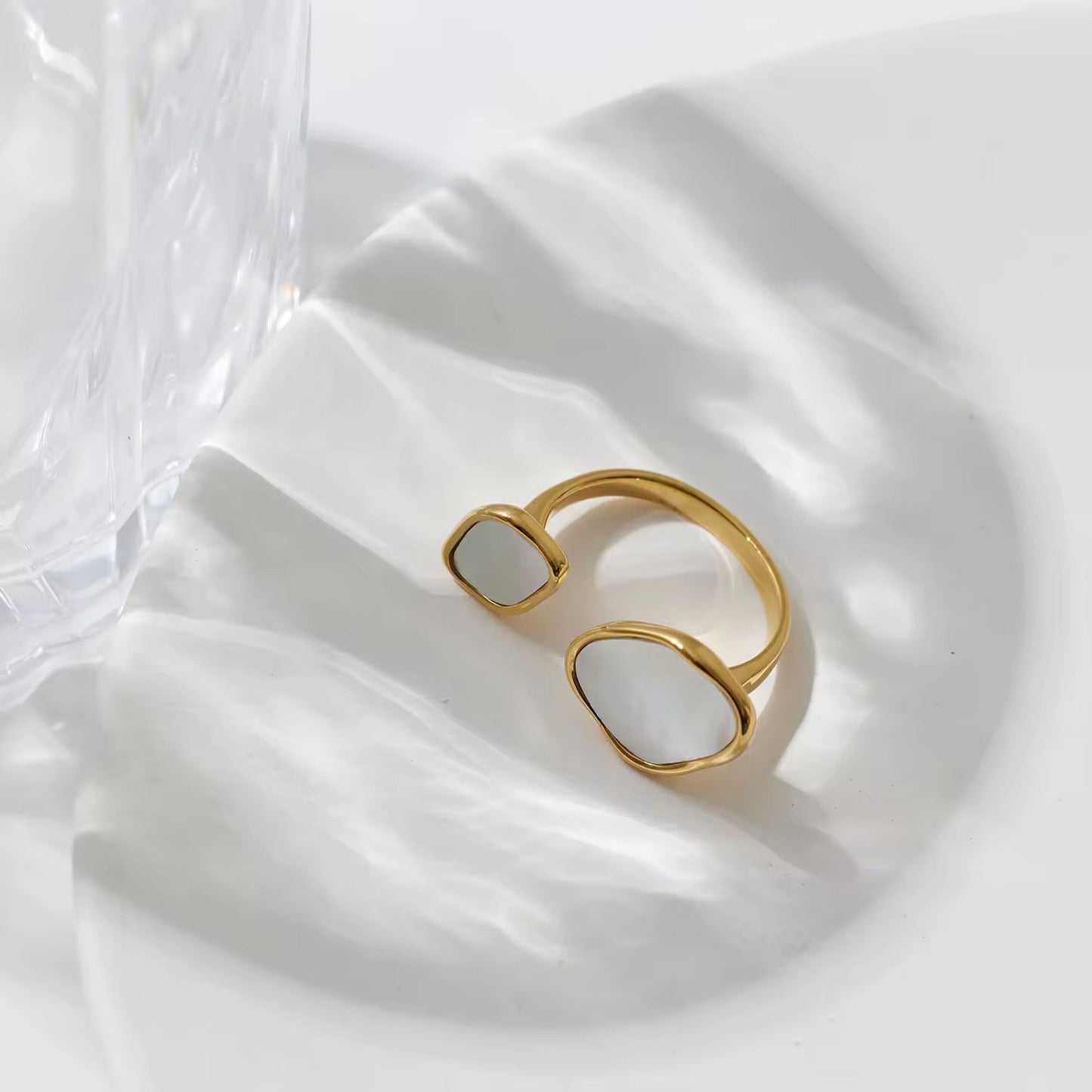 Double Stone Ring