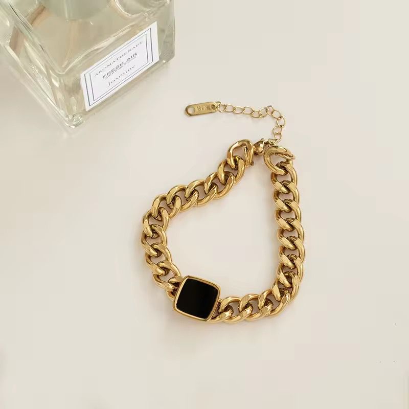 Cuban Square Chain Bracelet