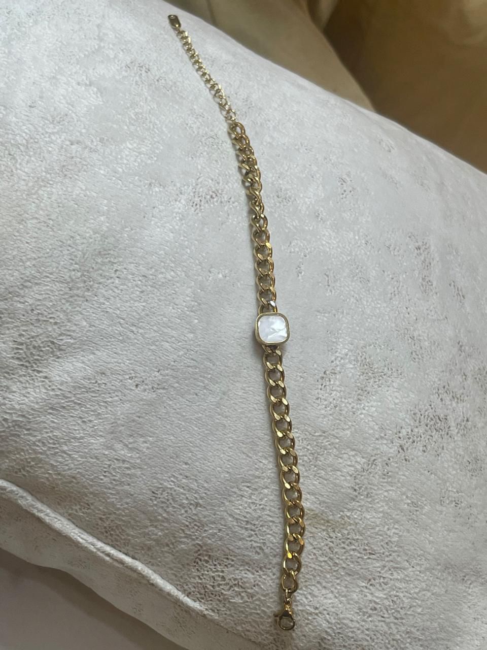 Cuban Square Chain Bracelet