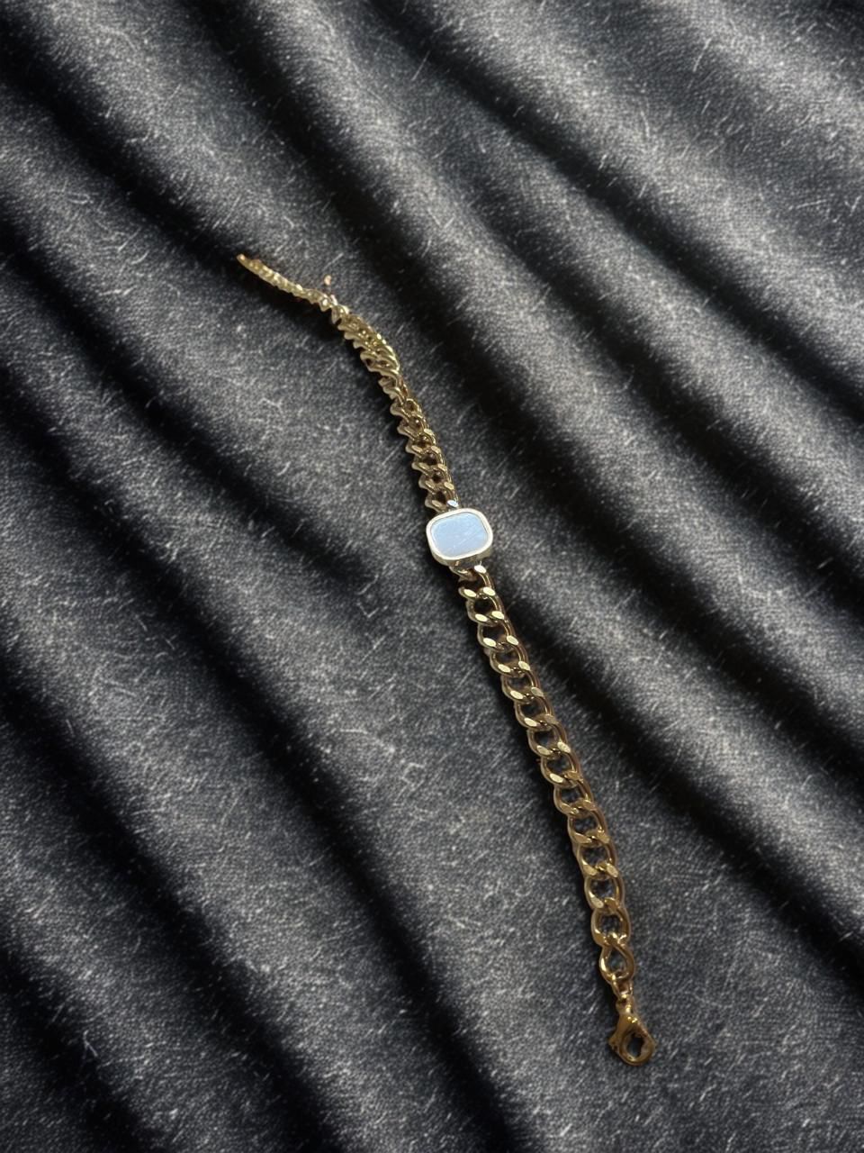 Cuban Square Chain Bracelet