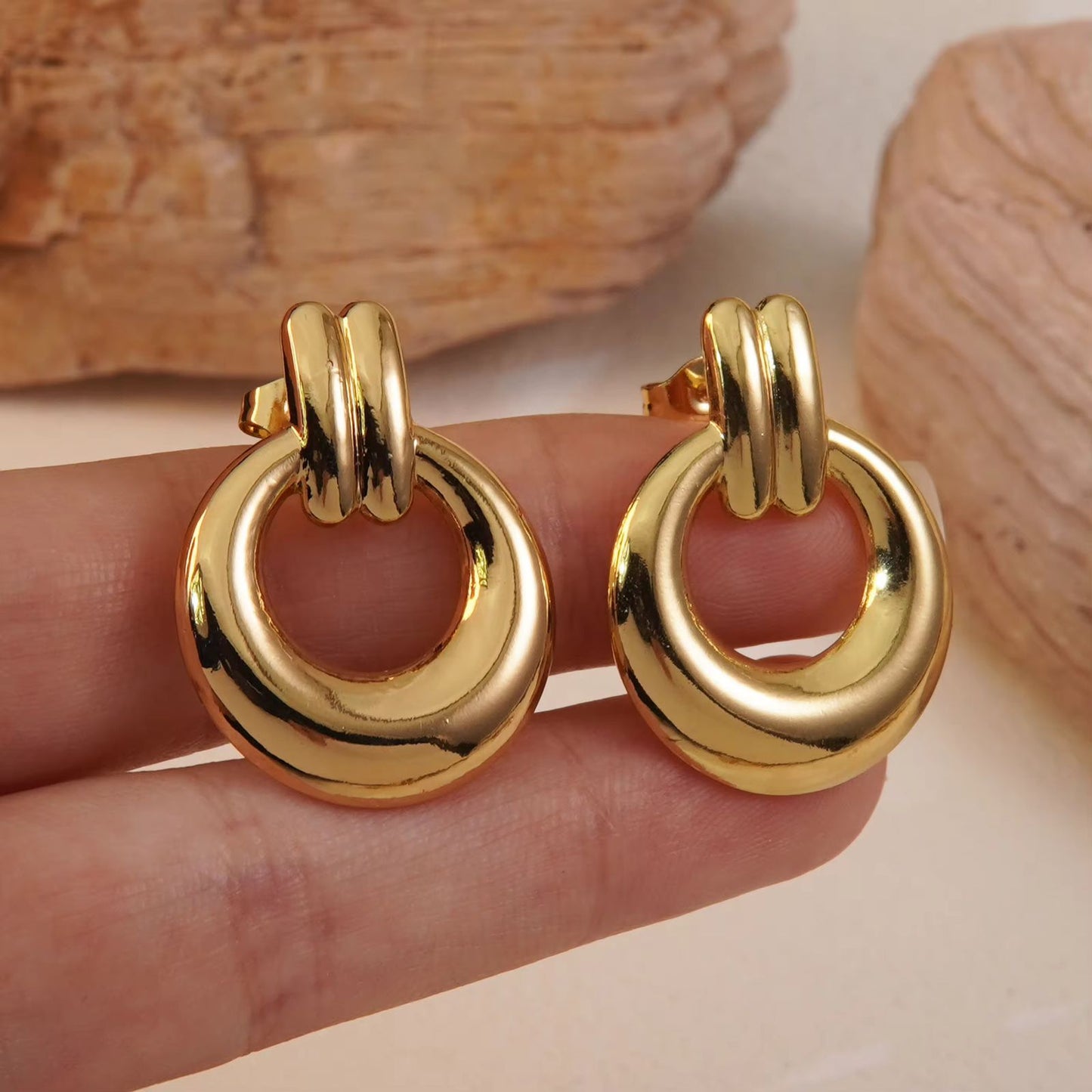 Bold Halo Hoops