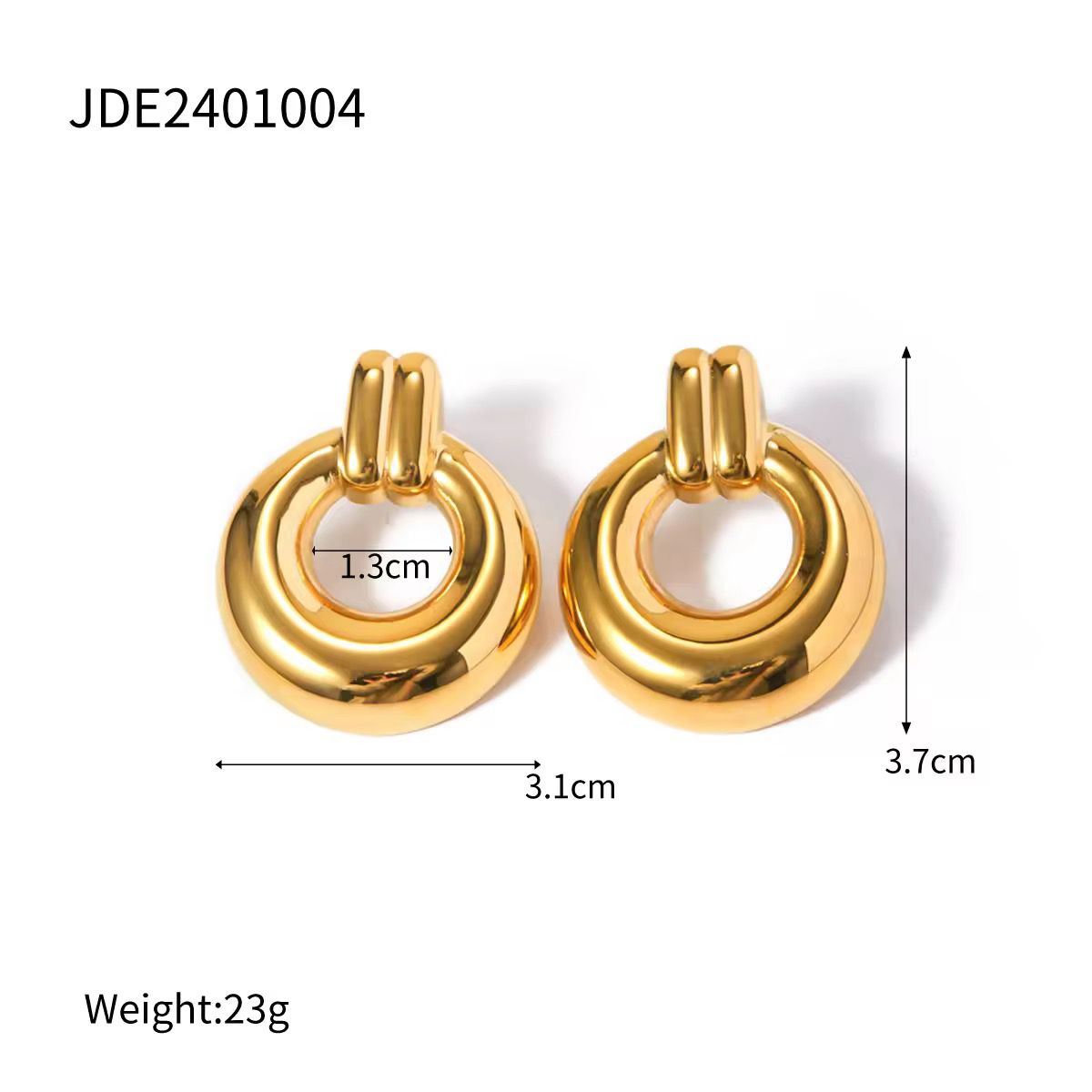 Bold Halo Hoops