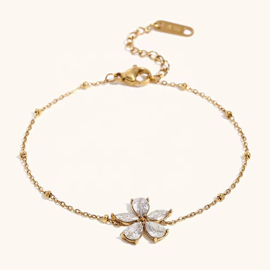 Sunflower Charm Bracelet