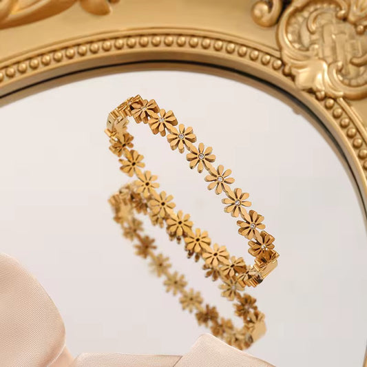 Floral Grace bangle