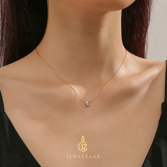 One Diamond Neclace