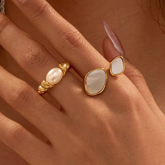 Double Stone Ring