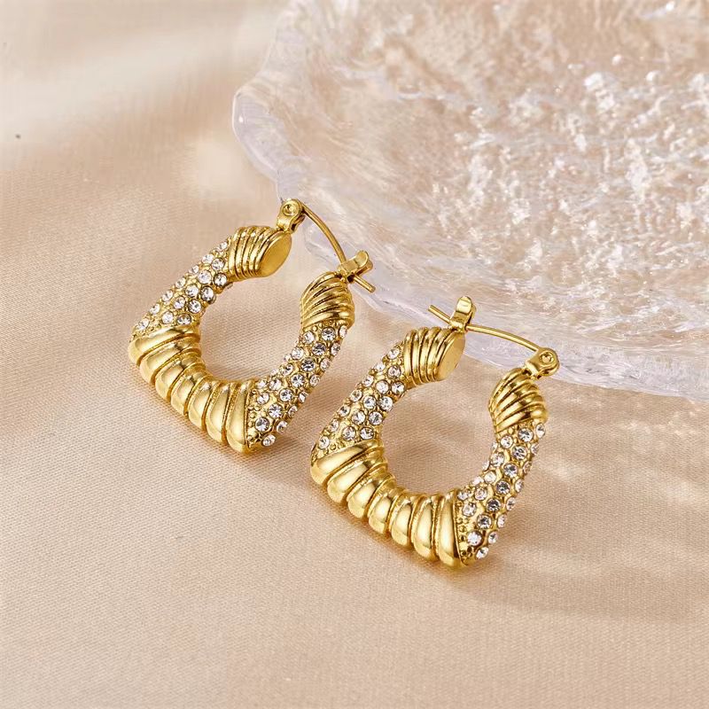 Golden U-Shape Radiance Hoop